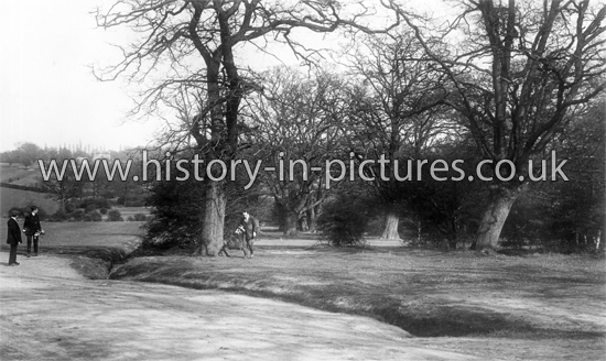16th Hole, Golf Links, Chingford, London. c.1910's.